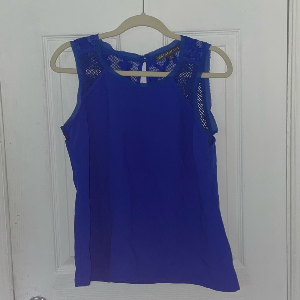Brixon Ivy - Blue Sleeveless Top